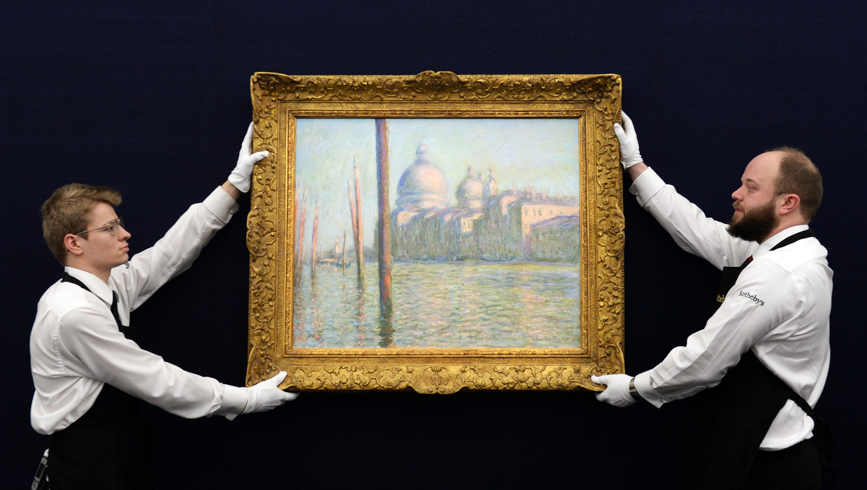 Schilderij Monet levert 31 miljoen op bij recordveiling | Trouw