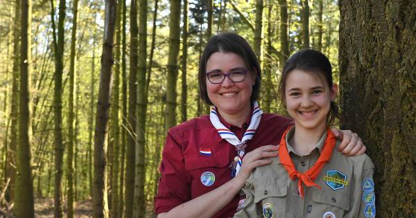 Millse moeder en dochter tussen 46.000 internationale scouts