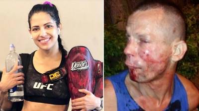 Overvaller wil smartphone stelen, maar treft een MMA-vechtster