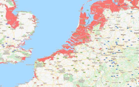 Mogelijk water tot in Dendermonde: drie keer meer mensen bedreigd door stijgende zee dan gedacht