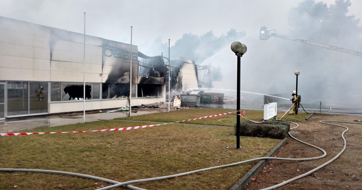 Grote bedrijfsbrand in Houthalen-Helchteren | Binnenland | Nieuws | HLN