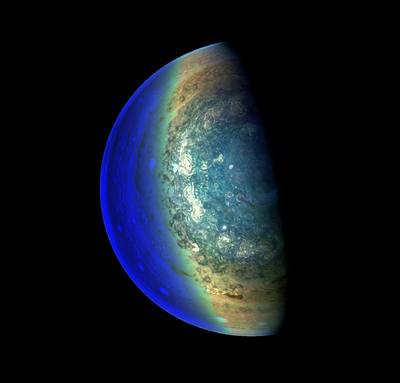 Jupiter blijkt planeet vol hevige orkanen