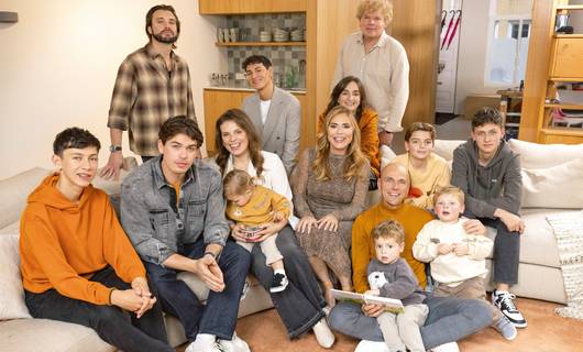 Zó ziet de modern family van Heleen van Royen eruit