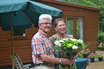 Alle stacaravans moesten wijken voor huisjes, op die van Marius en Joke na