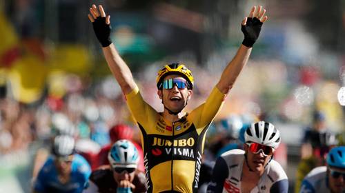Sterke Van Aert wint weer