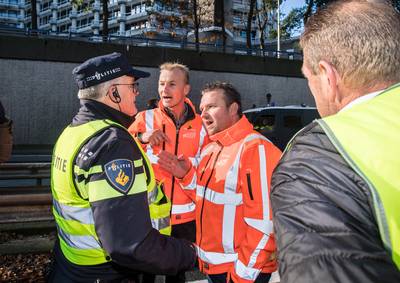 Een dag in het kielzog van Arnold Tuytel, de man achter het bouwersprotest: ‘Ik ben er klaar mee!’