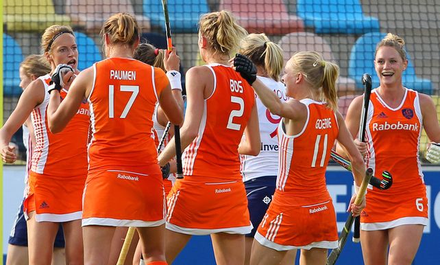 Nederland tegen Duitsland in finale EK hockey vrouwen ...