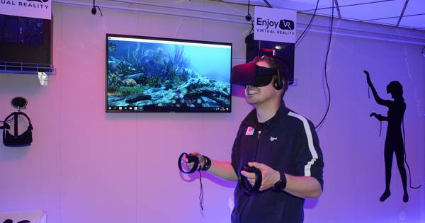 Virtual Reality in Bruinisse: Die afgrond is nep - maar leg dat je benen eens uit!