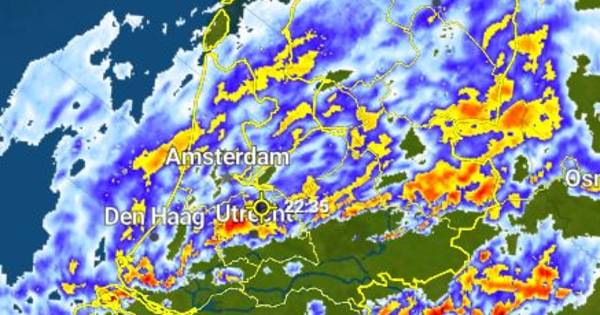 Code geel in Overijssel vanwege stevige regenbuien | Regio - Tubantia