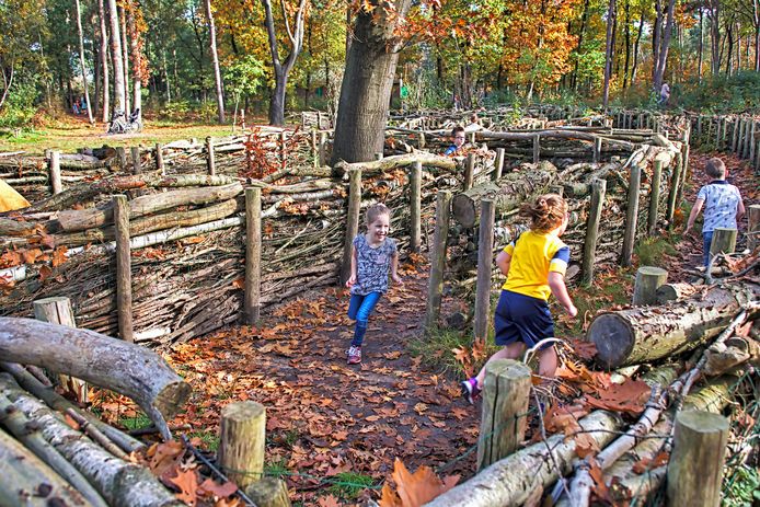 Beste 200 kinderen halen frisse neus tijdens speurtocht Speelbos Gilze TN-76