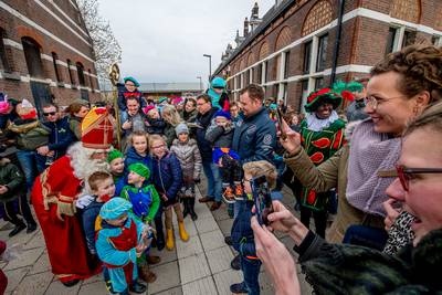 Sint en zijn pieten zijn overal welkom