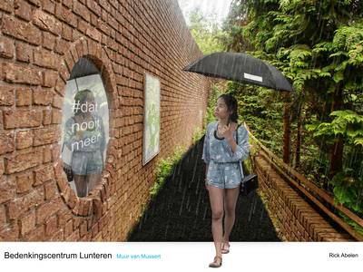 Ondergronds 'bedenkingscentrum' bij Muur van Mussert