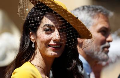 Amal Clooney helpt Meghan Markle haar Londense bestaan op te bouwen