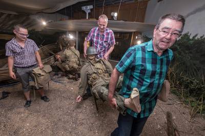 Bevrijdingsmuseum verhuist: ‘Dan
moet-ie maar mee op de blote voeten’