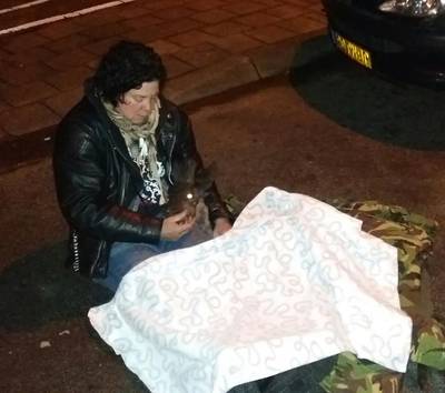 Karin waakt in vrieskou over gewond reebokje tot genadeschot klinkt