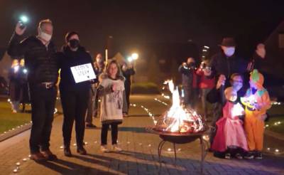 Oproep om licht te maken in Kruisem massaal opgevolgd: zo schittert de gemeente in de actie #zorgvoorlicht van VTM Nieuws en HLN