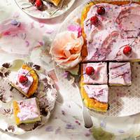 Creamy kersencake met amandel & vanille 