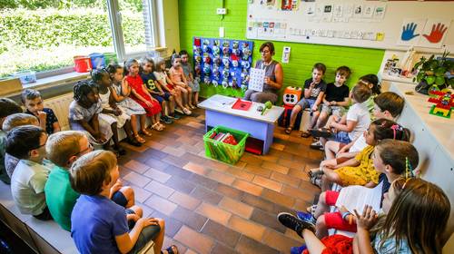 Terug naar school met de kleuters: plezier, traantjes en opluchting bij de ouders