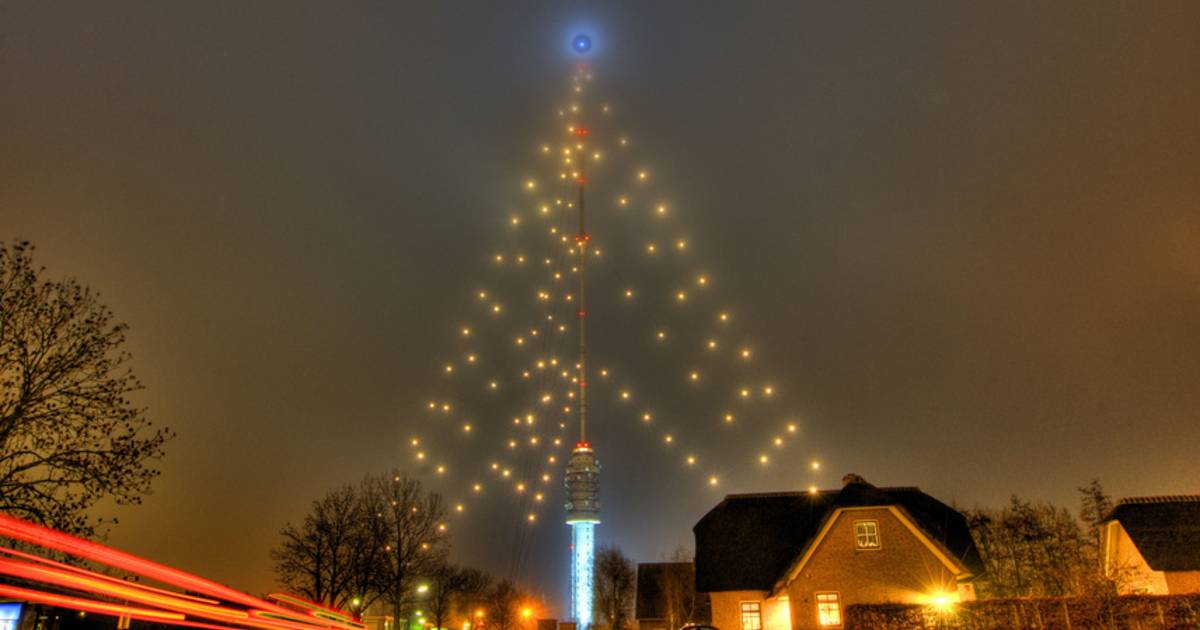 'Grootste kerstboom ter wereld' IJsselstein gaat weer aan Binnenland