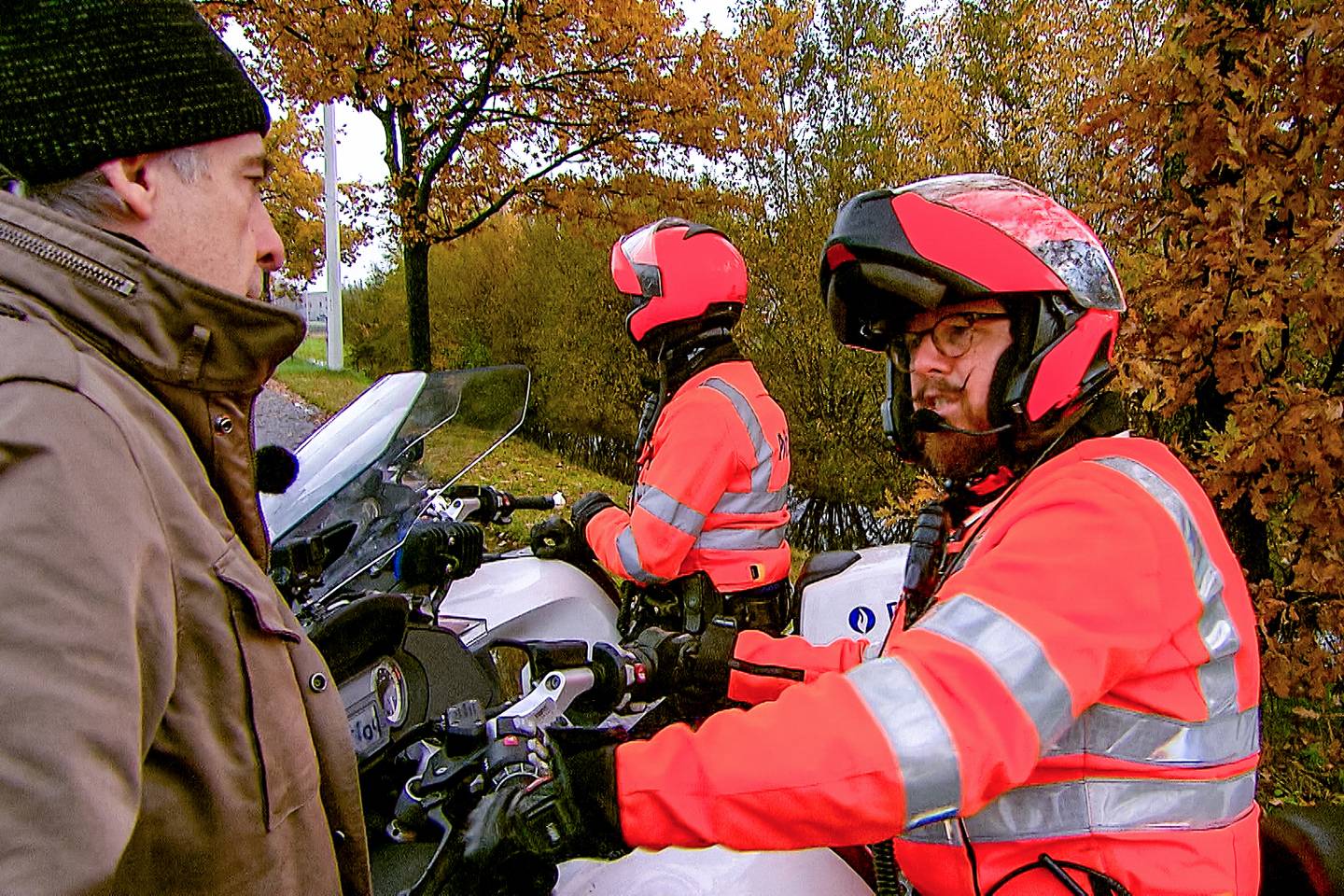 Alloo bij de verkeerspolitie