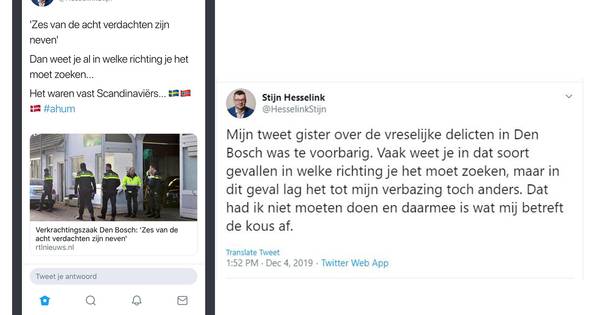 Forum-Statenlid uit Albergen te voorbarig met conclusie groepsverkrachting - Tubantia