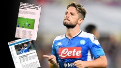 Kritiek voor Mertens en vooral de VAR na knotsgekke Fiorentina-Napoli