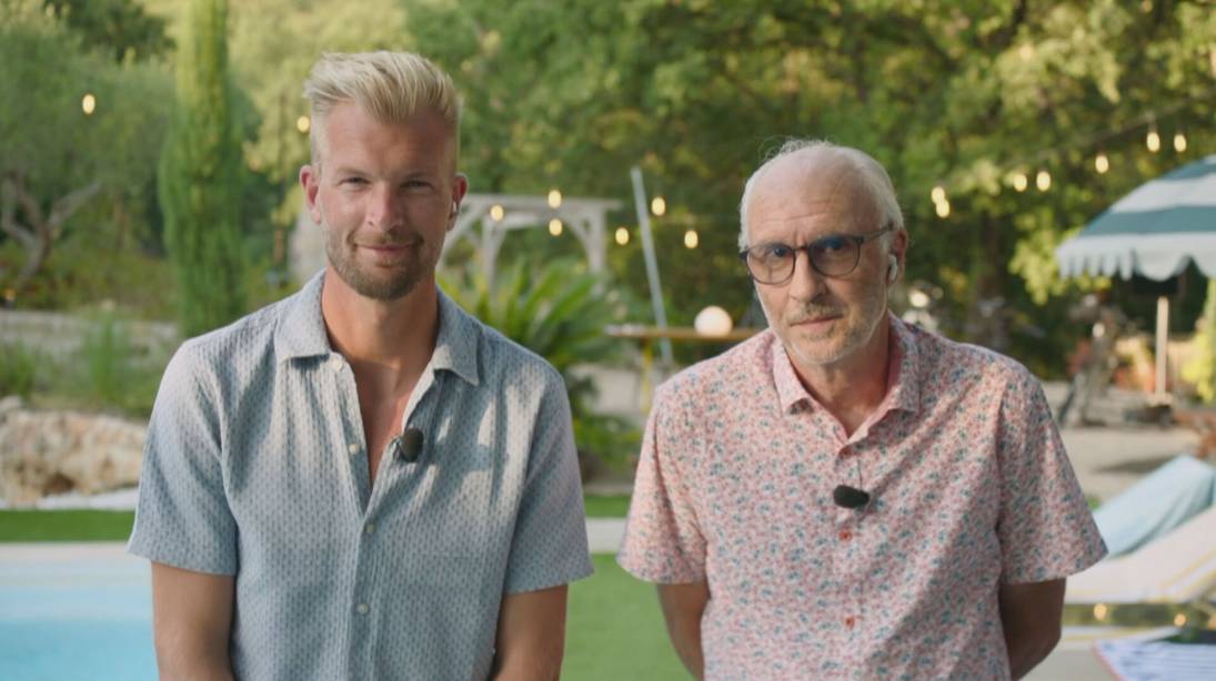 Mark Uytterhoeven lacht met Stef Wauters: Ze wilden jou en toen was het budget natuurlijk op