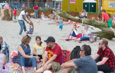 Toch 'open huis' bij presentatie stadsstrand Veenendaal