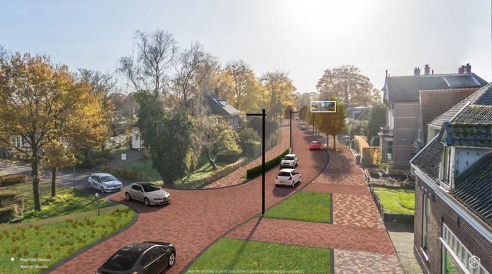 De Rijksstraatweg in Voorst komt er ongeveer zo uit te zien.