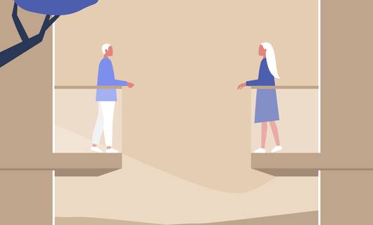 Marieke (48): ‘Mijn man weet niet dat we naast mijn ex wonen’