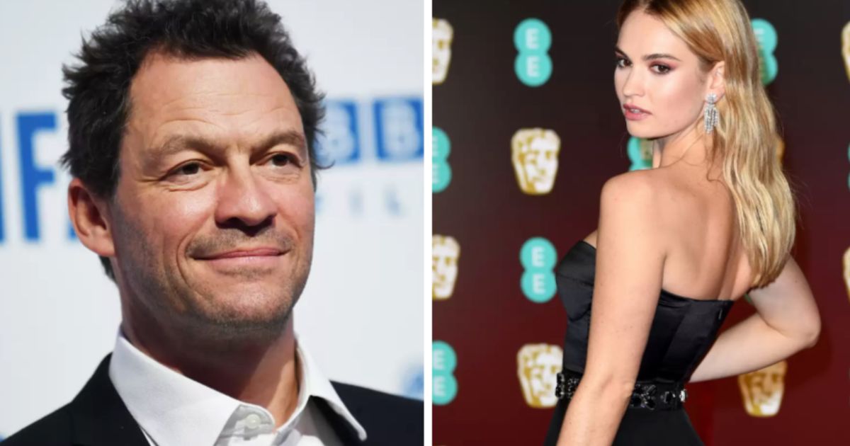 Scandal in Hollywood: Lily James spotted kissing with Dominic West.  “His wife found out through the press” |  Celebrities |  Showbiz