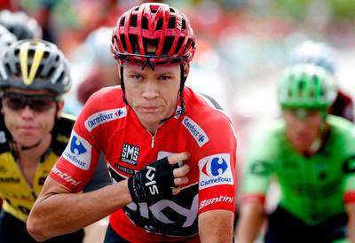 Froome wilde geen enkel risico nemen in gevaarlijke afdaling