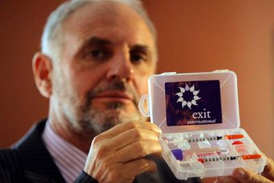 Voorvechter euthanasie maakt zelfmoordkist