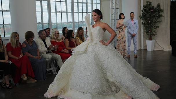 Toilet Paper Wedding Dress Challenge