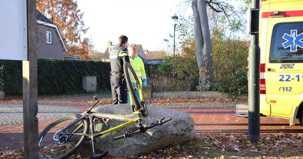 Mountainbiker gewond na ongeval in Vessem