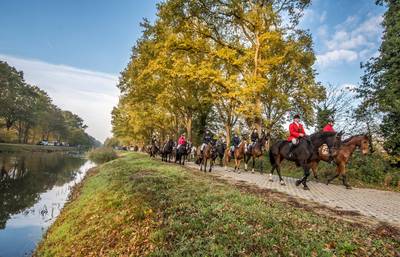 St. Hubertusrit in Harbrinkhoek blijkt na 65 jaar nog altijd erg populair