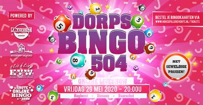 Online bingo in Diessen, Baarschot en Haghorst om ondernemers te steunen