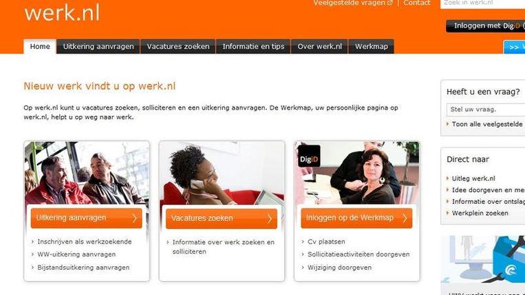 Het Blijft Aanmodderen Met Uwv Website Werk Nl Trouw