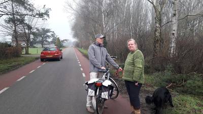 Buren vreesden al voor ernstig ongeluk met container op de weg in Zutphen
