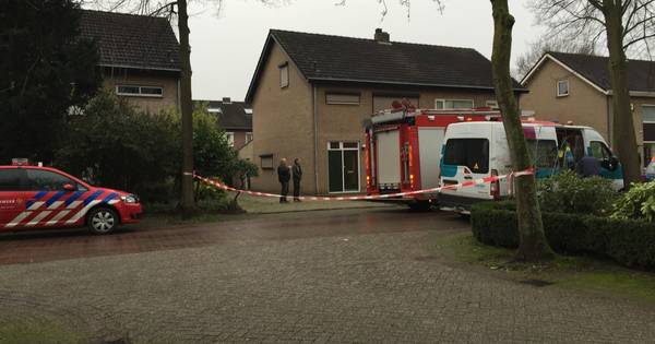 Gaslek na werkzaamheden in tuin Ewijk