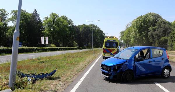 Man gewond bij ongeluk op N65 bij Vught.