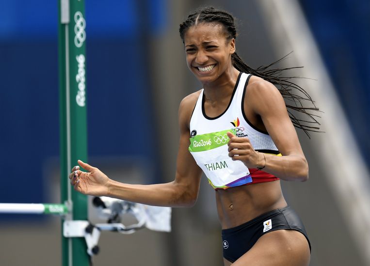Nafi Thiam na dag één zowaar aan leiding in zevenkamp, mét ...