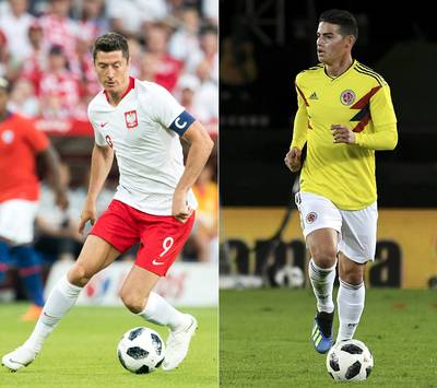 Bayern-clash in Kazan tussen Lewandowski en James