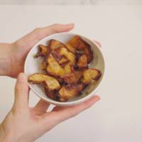 Zó maak je crispy appelchips in de airfryer
