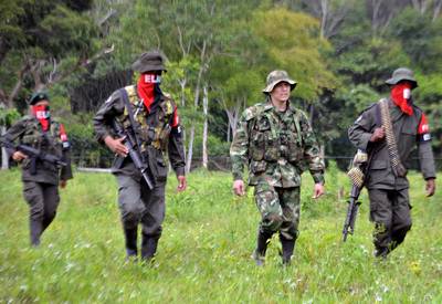 Crimineel ELN op oorlogspad in Colombia