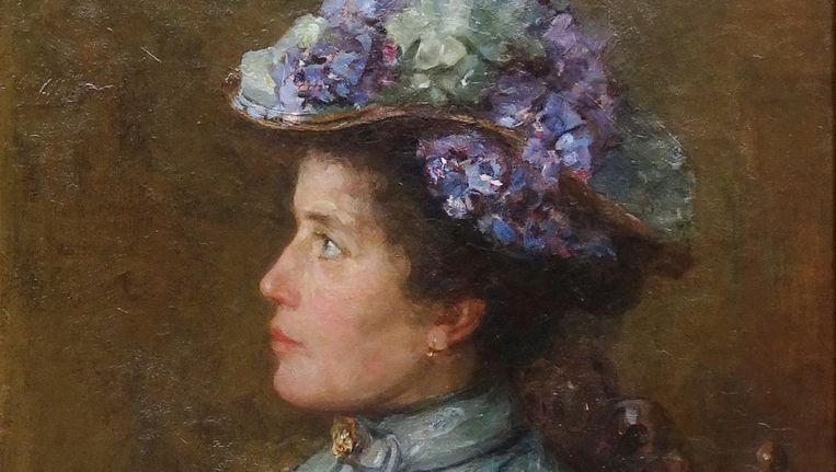 Foto bevestigt: ontdekt schilderij is inderdaad van Mondriaan | Het Parool