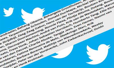 Hilarische Twitterrage: namen van BN'ers 'verklussen'