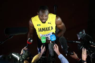 Bolt baalt van startblokken: 'De slechtste ooit'