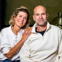 Ex-schaatser Erben Wennemars en zijn vrouw Renate zijn topsportouders