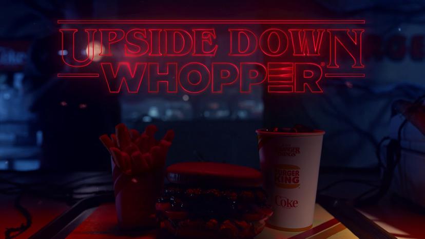 Burger King komt met Upside Down Whopper voor Stranger Things 3